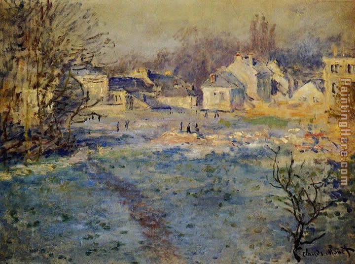 Claude Monet White Frost